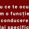 BANCUL ZILEI | Cu ce ce ocupi?