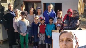 Ea este Georgiana, românca de 45 de ani, care a născut 20 de copii! Povestea fabuloasă de viață a femeii care a fost însărcinată an de an vreme de două decenii