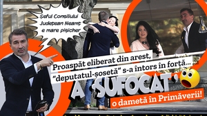 Proaspăt eliberat din arest, ”deputatul-șosetă” s-a întors în forță… A ”sufocat” o dametă în Primăverii!