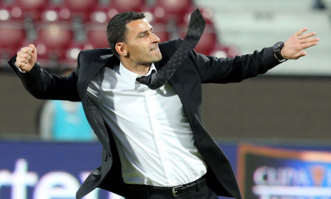 Eugen Trică, fost fotbalist la Steaua, în prezent atrenor