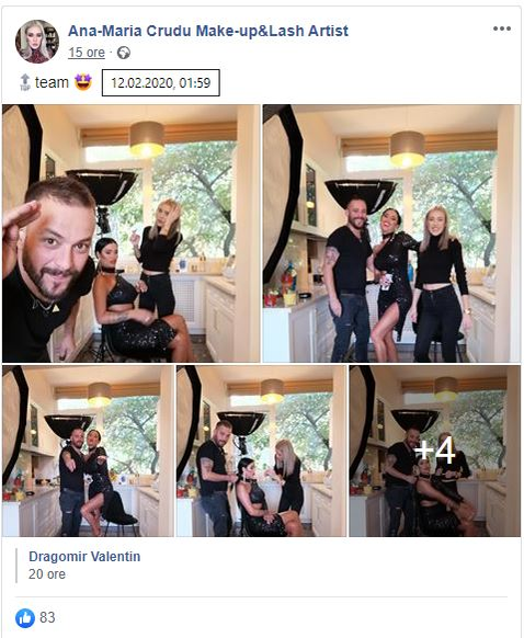 Ana-Maria Crudu, imagini de colecție cu sora ei, la 3 zile după ce a fost bătută de iubit. Cum a fost machiată Daniela Crudu