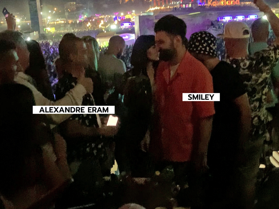 Smiley se salută cu Alexandre Eram