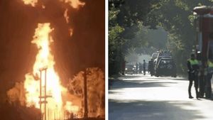 Imagini șocante de la Amara, după explozia terifiantă! Zonă de risc, oamenii au fost evacuați