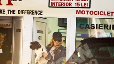 Tania Budi nu se desparte de catelul ei! L-a dus la spalatorie