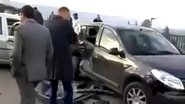 Cel mai mare accident in lant pe care l-ai vazut