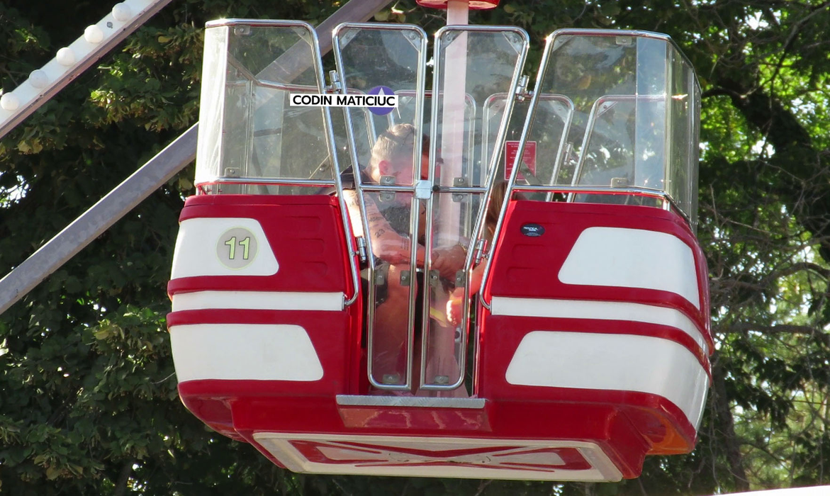 Codin Maticiuc i-a făcut toate poftele Smarandei, în parc / Sursă foto: CANCAN.RO