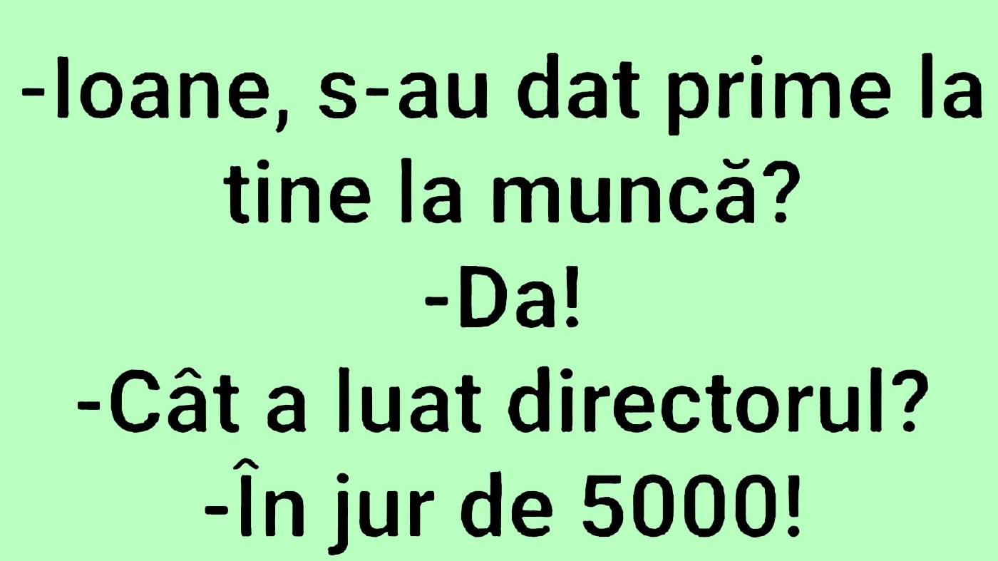 BANCUL ZILEI | Prima lui Ion