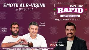 Daniel Niculae și Vasile Maftei vin la "EXCLUSIV RAPID" marți, 12 martie, de la ora 21.00