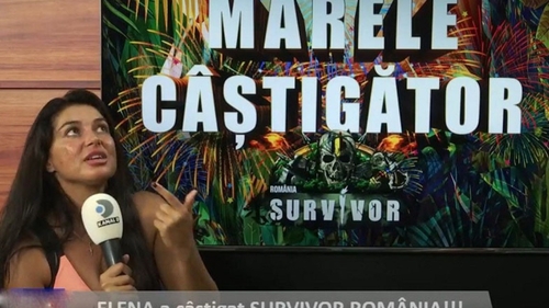 Se știa dinainte că Elena Ionescu va câștiga Survivor România?! Chiar cântăreața s-a dat de gol