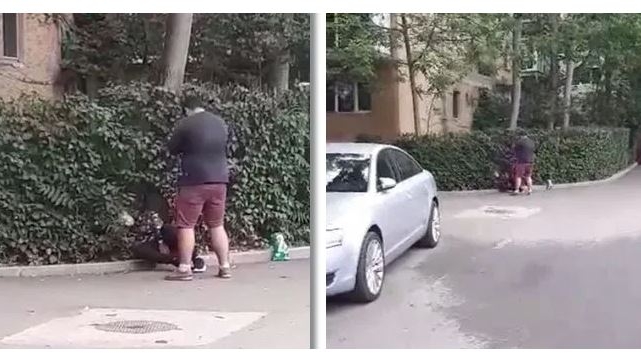 Scene șocante filmate pe o stradă din Timișoara! Doi tineri, “afumați” grav de drogul “Zombie”
