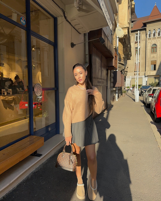 Erika, fiica Emiliei Ghinescu/ Sursa foto: Instagram