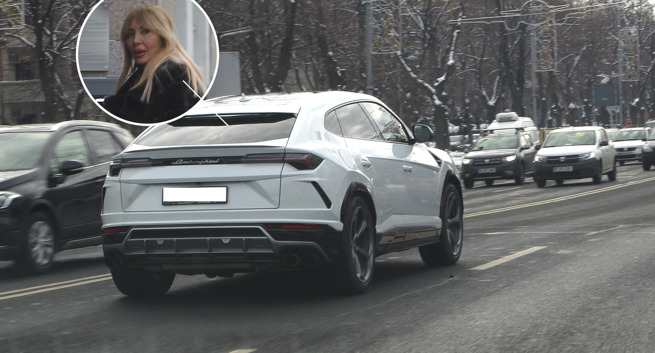 Maya Marcu a apărut la volanul unui Lamborghini Urus