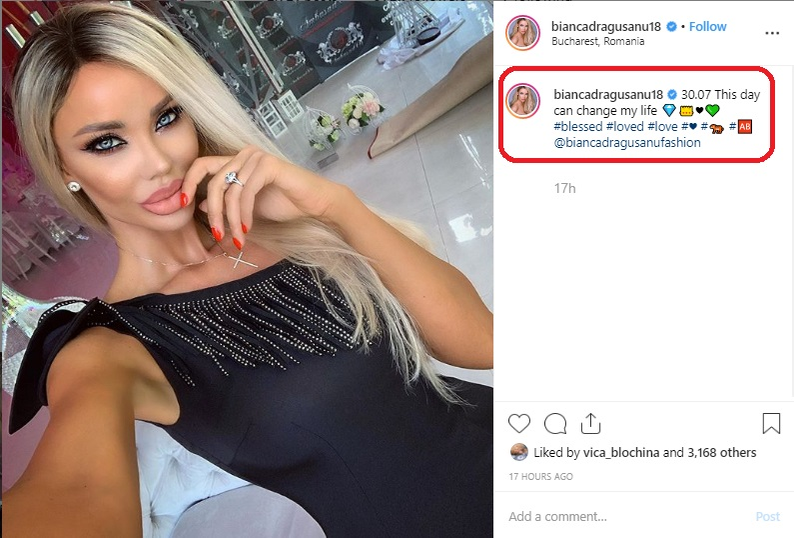 Bianca Drăgușanu și Alex Bodi s-au logodit! Cum arată superbul inel, dar și câți bani a costat