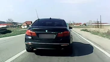 Ce sancțiune a primit șoferița din BMW care a șicanat un alt șofer în trafic