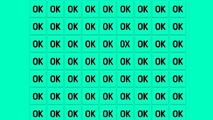 Test de perspicacitate | Găsiți singurul "OK" care nu este ok!
