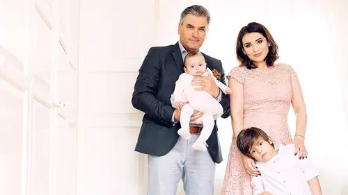Mircea Radu, imagine de colecţie cu cei doi copii! Prezentatorul TV e un tătic model