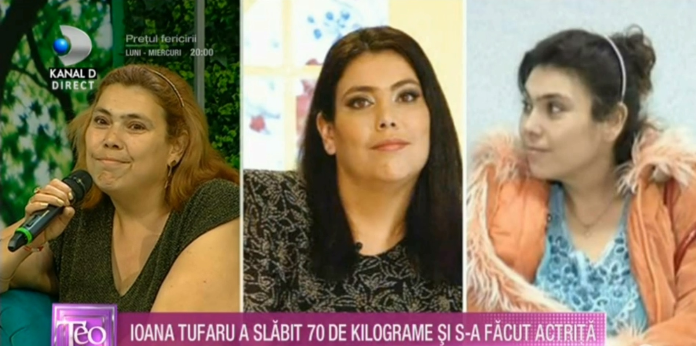 Ioana Tufaru, schimbată după ce a slăbit 75 de kilograme! Cum își câștigă acum existența