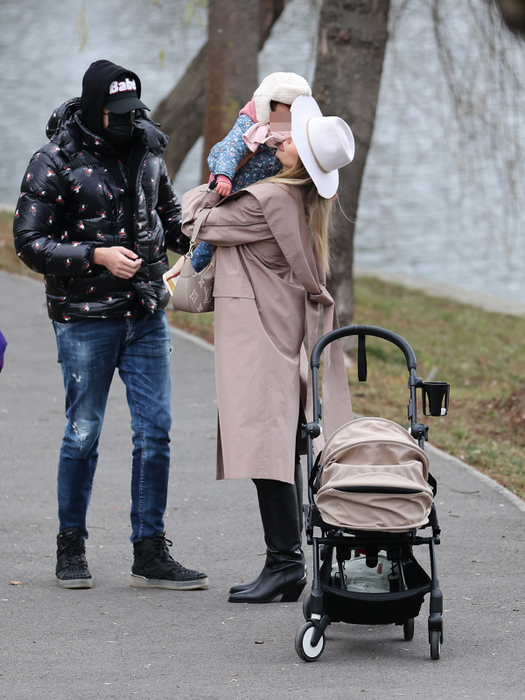 Cei patru au mers în parcul Herăstrău / (Sursa: CANCAN.RO)