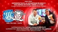 Rapid și Poli Iași fac spectacol la SuperLive Show, cea mai nouă și mai dinamică emisiune sportivă online