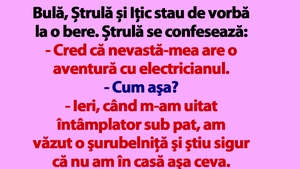 BANC | Bulă se confesează prietenilor: "Cred că nevastă-mea mă înşeală cu un cal"