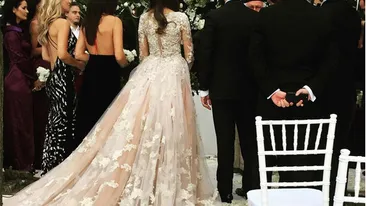 ”Colin Farrell de România” s-a cununat astăzi cu Andra Iacob. Cum arată rochia miresei!