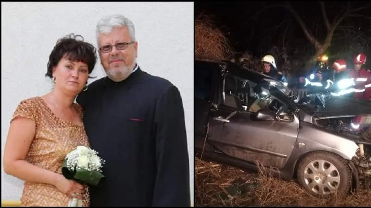 Tragedie pe șosea! Un preot și soția lui au fost uciși de un TIR! Părintele a intrat pe contrasens