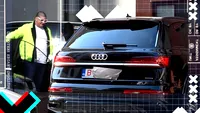 Fiul fostului vicepremier se pune la adăpost pe timp de criză. Audi Q7 S line “țiplă”, de 120.000 euro, la scară și…