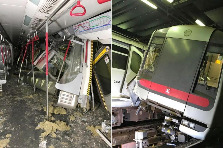 Haos după ciocnirea a două garnituri de metrou. Populației i se cere să evite ruta afectată | FOTO