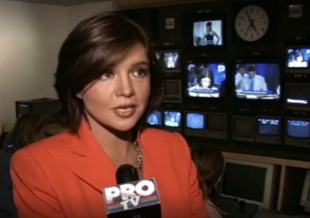 Imagini de colecție cu Cristina Țopescu la Pro TV, alături de Andreea Esca