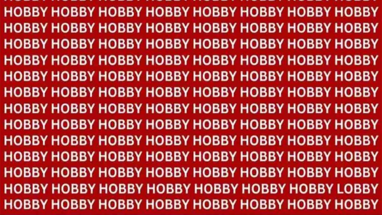 Test de logică | Găsește cuvântul "lobby" în această imagine, în cel mult 5 secunde!