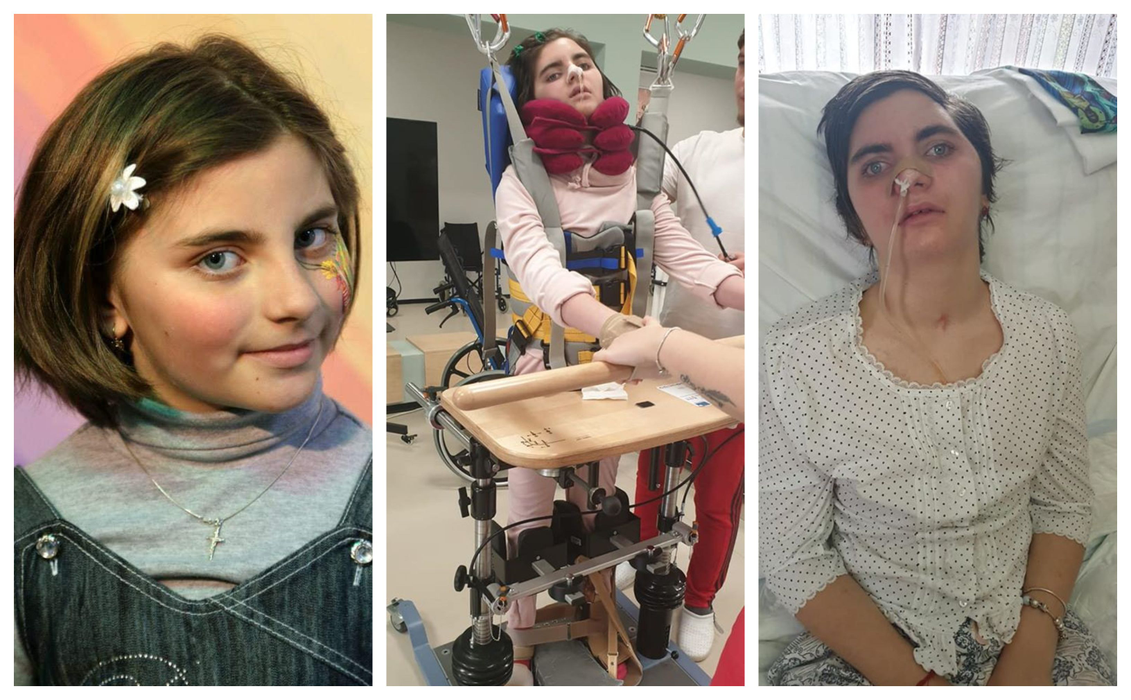 Ana Hopp are 14 ani și a ajuns în stare vegetativă în urma unui accident. Apelul cutremurător făcut de părinți la dorința ei! Orice sumă de bani e binevenită