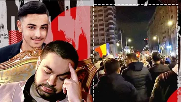 Fiul lui Florin Salam a venit la protestele anti-restricții, deși unchiul lui a murit din cauza COVID-19