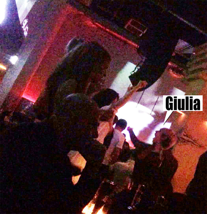 Giulia s-a distrat de minune la Loft