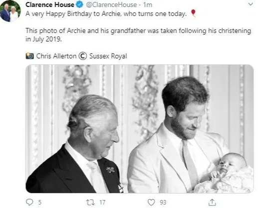 Archie, fiul prințului Harry și al lui Meghan Markle, împlinește astăzi un an! Ce cadou neașteptat i-au făcut părinții lui