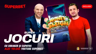 (P) SuperJocuri cu Xbraker și Capatos, de la 19:00, live pe YouTube Superbet! Începe distracția de Sărbători