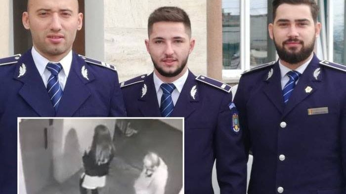 Trucul prin care trei politiști tineri au reușit să-l prindă pe recidivistul care a bătut o fată într-un bloc din Alba-Iulia