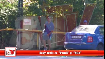 Sexy-tenis cu Pandi si Sile