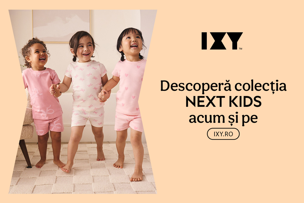 (P) Colecția NEXT pentru copii este acum disponibilă pe ixy.ro, cu livrare rapidă direct din România
