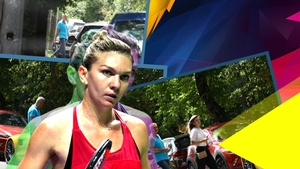 Cum l-am filmat pe șoferul Simonei Halep în ”pauza de masă”. Și-a lăsat șefa la coafor și…