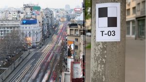 Ce reprezintă semnul T-03, apărut pe străzile din București? La asta nu te-ai fi gândit