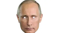 Nu e o glumă! A apărut masca terorii, cu chipul lui Vladimir Putin. Cu câți lei se vinde în București