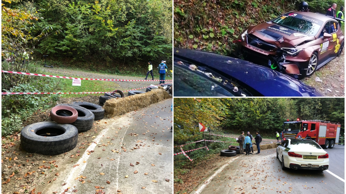 Un spectator a fost lovit de o mașină la un raliu în Argeș și a decedat la spital. Organizatorii spun că stătea într-un loc nepermis