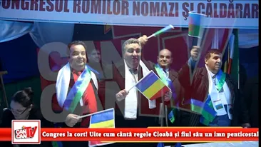 Uite cum canta regele Cioaba si fiul sau un imn penticostal