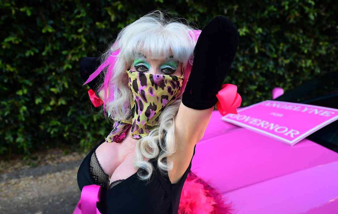 Angelyne in 2021. Foto: Profimedia