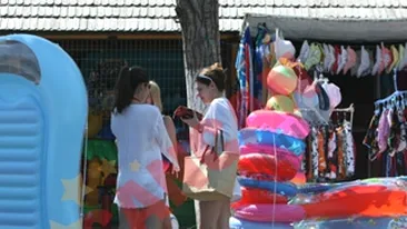 Mihaela Geoana, la targuieli de plaja