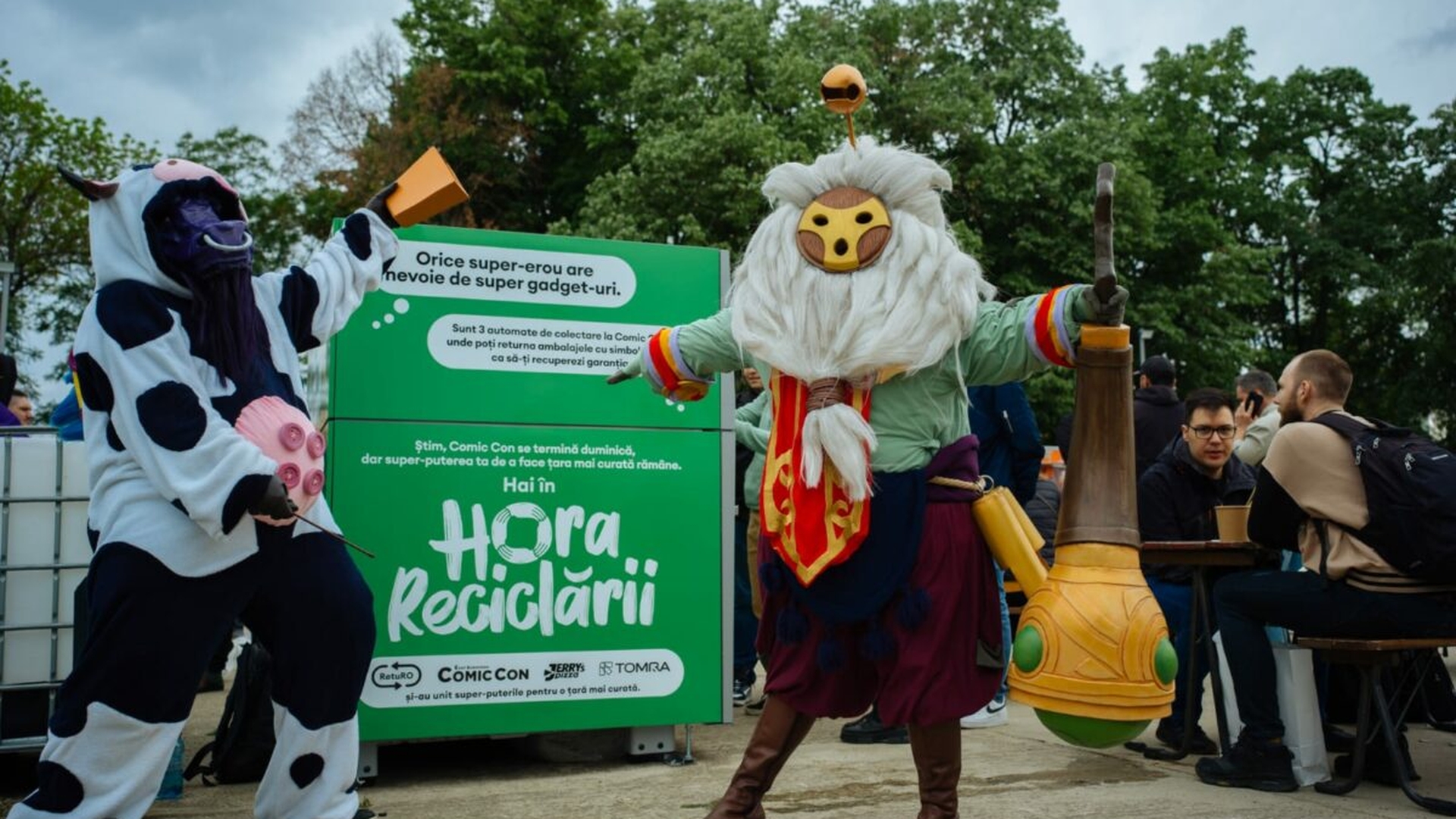 Comunicat. Premieră SGR la East European Comic Con: prima colectare automată în cadrul unui eveniment de amploare