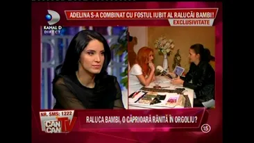 Raluca de la Bambi nu e suparata ca Razvan e cu Adelina