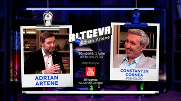 Psihologul Constantin Cornea este invitat la podcastul ALTCEVA cu Adrian Artene