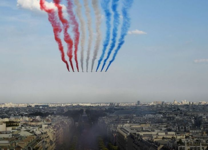 Sute de mii de francezi au sărbătorit pe Champs Elysee, după victoria de la Campionatul Mondial 2018