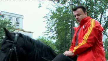 Adrian Enache a primit un armasar de ziua lui: Sportul, viata sanatoasa, dragostea ma fac sa intineresc! Si eu sunt tot un armasar